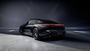 taycan black edition porsche